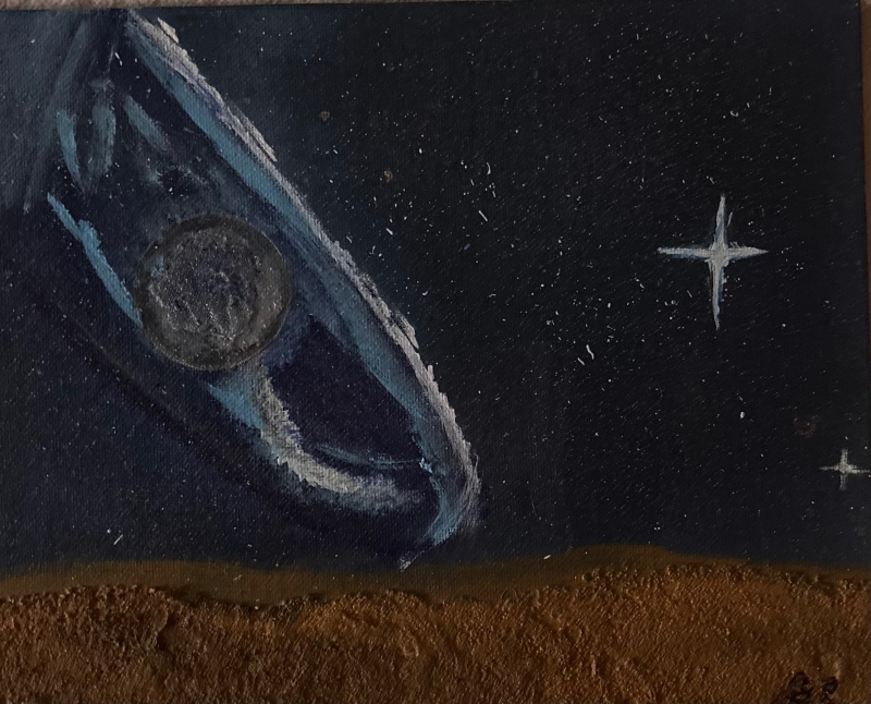 Cosmos of the Galaxy by artist Bentley Radabaugh